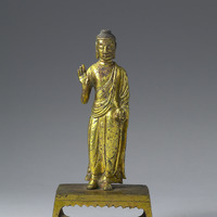 05中國 隋 銅鎏金 藥師佛像.jpg